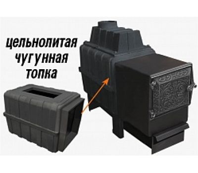 Печь для бани ВОЕВОДА 20 ПОД ОБКЛАДКУ