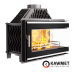 Каминная топка Kawmet W16 PB с угловым правым стеклом без рамы (13.5 kW) ECO