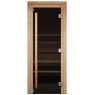 Стеклянная дверь для бани Cooper Premium 200*81,5 бронза