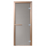Стеклянная дверь для бани Doorwood 190*70 Тёплое утро, сатин матовый
