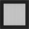 Решетка вентиляционная Чёрная 22x22
