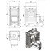 Печь для бани Aston 16 Inox с глухой дверцей 14-18 м³