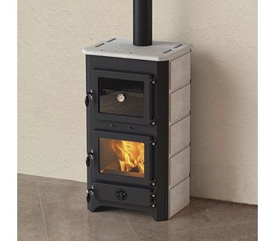 Печь-камин MBS THERMO VULKAN PLUS S (с камнем)