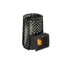 Печь для бани Grill'D Violet Romb Short Window Max Pro (Камень колотый, 100 кг)