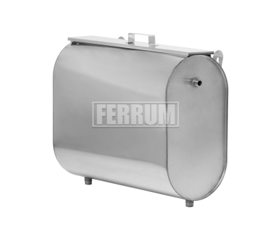 Бак Ferrum Комфорт для теплообменника горизонтальный эллипс 95л