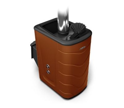 Печь для бани Термофор Гейзер 2014 Inox ДА ЗК ТО терракота