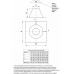 Ferrum крышная разделка прямая (430/0,5мм) Ф280