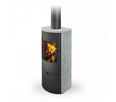 Печь-камин ROMOTOP ALPERA G 02 камень