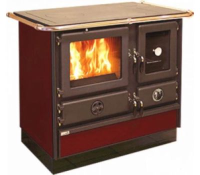 Печь-камин MBS SUPER THERMO MAGNUM 4D D RED (правая)