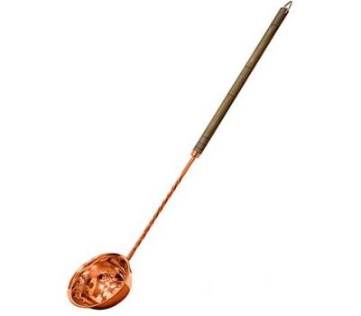 Черпак Богатырь медь/латунь 90см