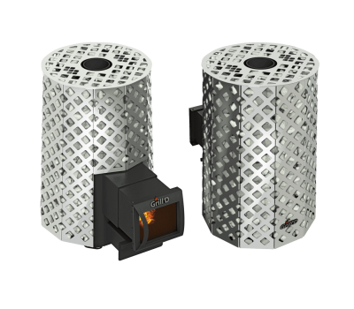 Печь для бани Grill'D Violet Steel Romb Long Pro (Камень колотый, 100 кг) Печь для бани Grill'D Violet Steel Romb Long Pro (Камень колотый, 100 кг)