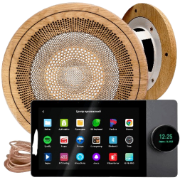 Комплект влагостойкой акустики SMART HOME MUSIC 2.0 - Sauna Round 2, с подключением к умному дому