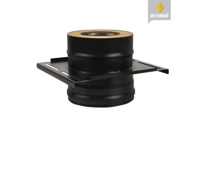 ПЛОЩАДКА МОНТАЖНАЯ ВЕЗУВИЙ BLACK ДВУХКОНТУРНАЯ 150 x 250 ММ