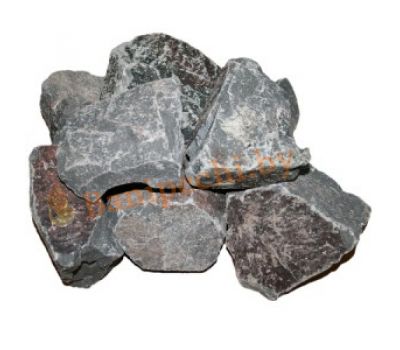 Камни для бани Порфирит Колотый, 20 кг