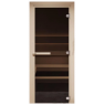 Стеклянная дверь для бани Cooper Lite 200*80 бронза