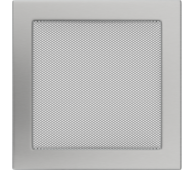 Решетка вентиляционная Стальная шлифованная 22x22