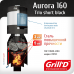 Печь для бани Grill'D Aurora 160А TRIO Short