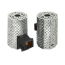 Печь для бани Grill'D Violet Steel Romb Long Pro (Камень колотый, 100 кг)