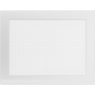 Решетка вентиляционная Белая 22x30 Kratki