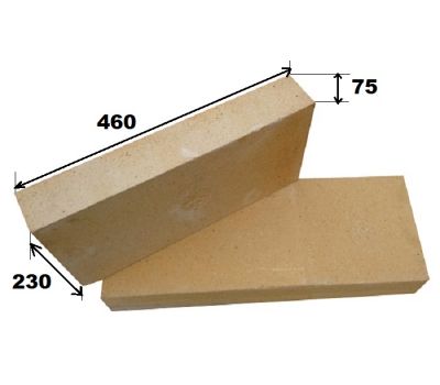 Плита шамотная огнеупорная ША-94 Боровичи
