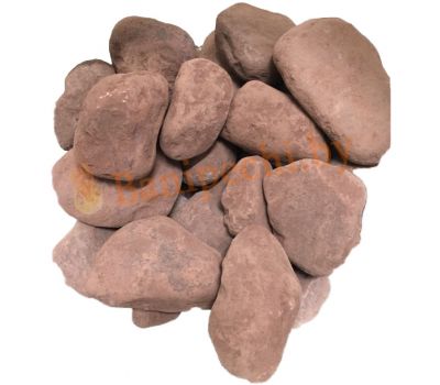 Камни для бани Яшма галтованная мелкий, 10 кг