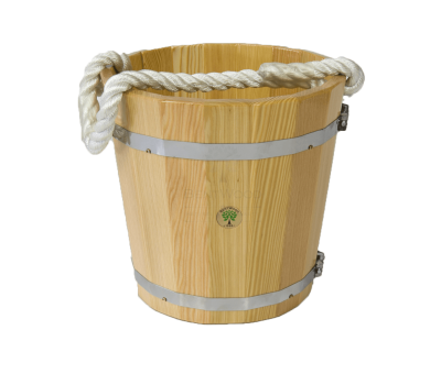 Ведро BentWood для бани из лиственницы 12л