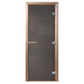 Стеклянная дверь для бани Doorwood 200*80 Сумерки, графит