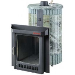 Печь для бани Ферингер Оптима ПФ Жадеит перенес. рис. + Жадеит бучард.