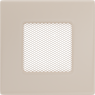 Решетка вентиляционная Кремовая 11x11 Kratki