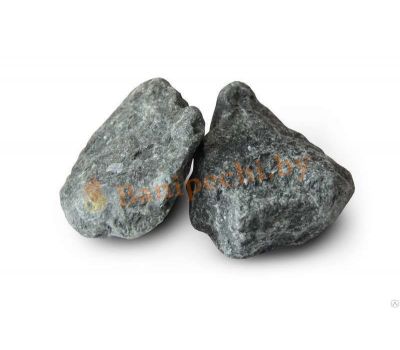 Камни для бани Габбро-диабаз Обвалованный, 20 кг