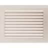 Решетка вентиляционная Кремовая 22x30 с жалюзи Kratki
