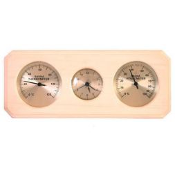 Термогигрометр SAWO 260-THA  (с часами вне сауны)