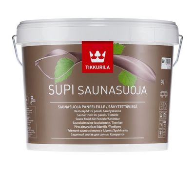 Защитный состав для стен Supi Saunasuoja 9 л.
