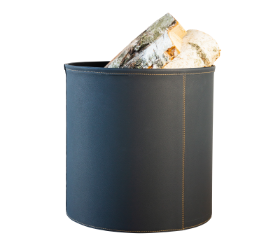 Дровница Dublin в экокоже, графит