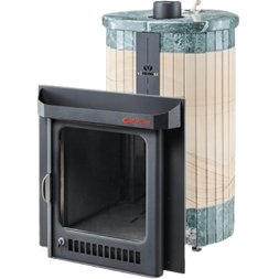 Печь для бани Ферингер Оптима ПФ Окам. дерево перенес. рис. + Змеевик