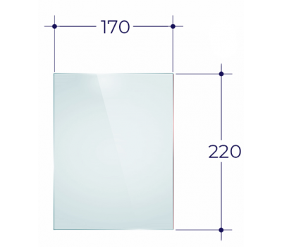 Стекло Aston (0,170*0,220)