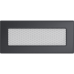 Решетка вентиляционная Графитовая 11x24 Kratki