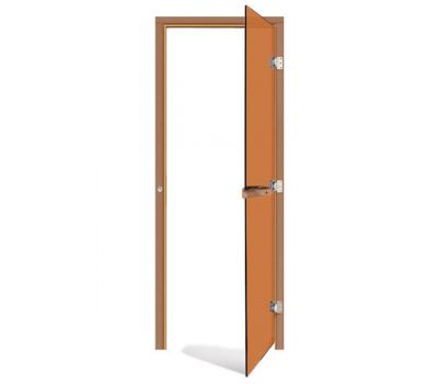 Стеклянная дверь для бани Sawo 190/70, бронза, правая (730-3SGD)
