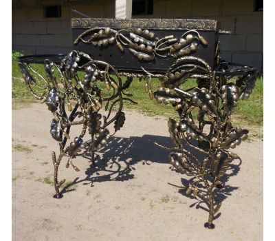 Кованый мангал Лель, сталь 5 мм