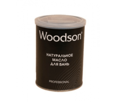Масло для защиты древесины Woodson (баня), 0,8л