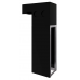 Снегогенератор для бани и сауны Sangens Snow 10 Steel Black (Сангенс Снег 10 Сталь черная)