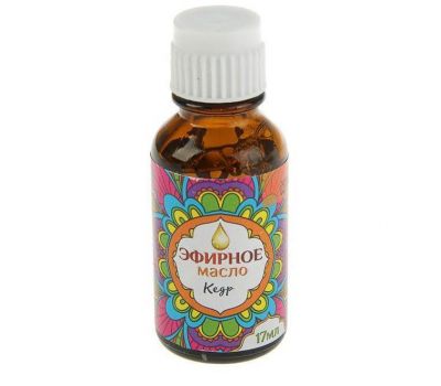 МАСЛО ЭФИРНОЕ "КЕДР", 17МЛ