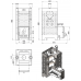 Печь для бани Aston 20 Inox со стеклянной дверцей 18-22 м³