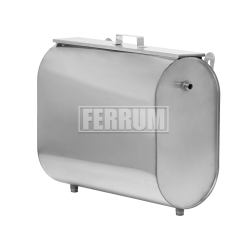 Бак Ferrum Комфорт для теплообменника горизонтальный эллипс 75л