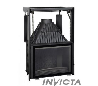 Каминная топка Invicta 800 GRAND ANGLE RELEVABLE
