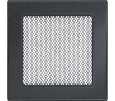 Решетка вентиляционная Графитовая 17x17 Kratki