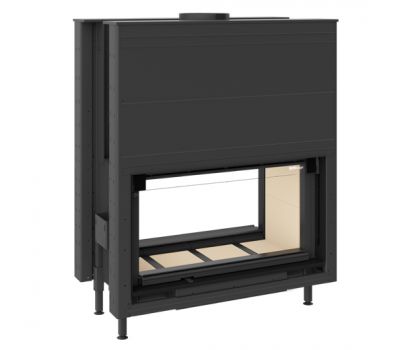 Каминная топка KFDesign LINEA DF H 1180 4.0