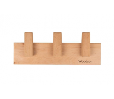 Вешалка Woodson D3, 3 крепления, липа
