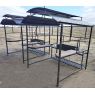 Беседка-мангал Классик, сталь 5 мм