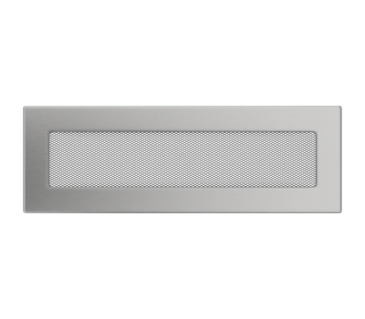 Решетка вентиляционная Стальная шлифованная 11x32